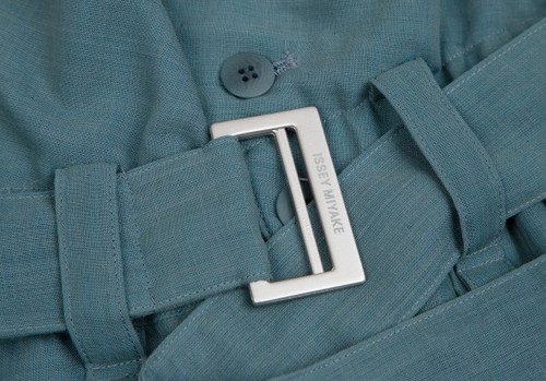 ISSEY MIYAKE Wool Blend Bonded High Waist Pants Size 1(K-109364) - Picture 4 of 12