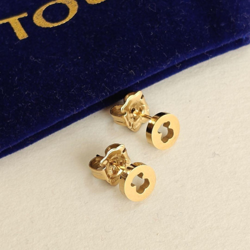 Unused TOUS Little Bear Earrings in Gold Stainless steel plated finish From JPN◎ - Picture 10 of 12