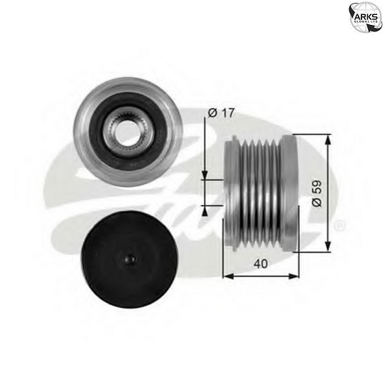 Gates OAP7097 Over Running Alternator Pulley - Image 12