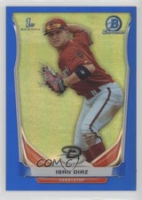 2014 Bowman Draft Chrome Blue Refractor 137/399 Isan Diaz #CDP75 g1z