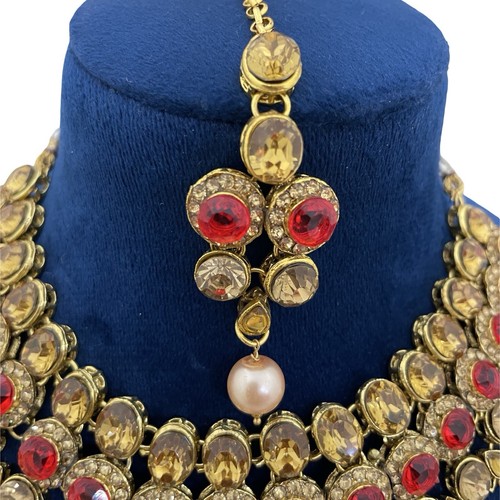 Choker Pearl Necklace Set For Women Fashion Jewellery Party Wear - Picture 5 of 6