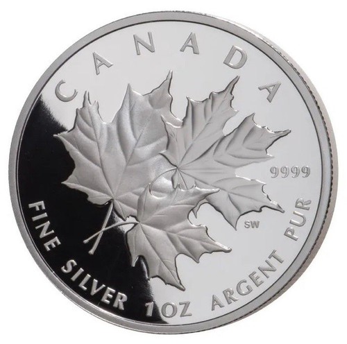 2025 Canada Triple Maple Leaf 1 oz Silber Gem Proof mit OGP und COA - Bild 1 von 4