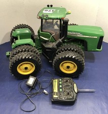 Ertl John Deere 9620 Tractor Rc Toy Vintage Remote Control Charger Radio