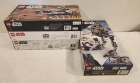 LEGO Star Wars (x4) 75204 75311 Marauder 75322 AT-ST 75432 New Sealed Retired