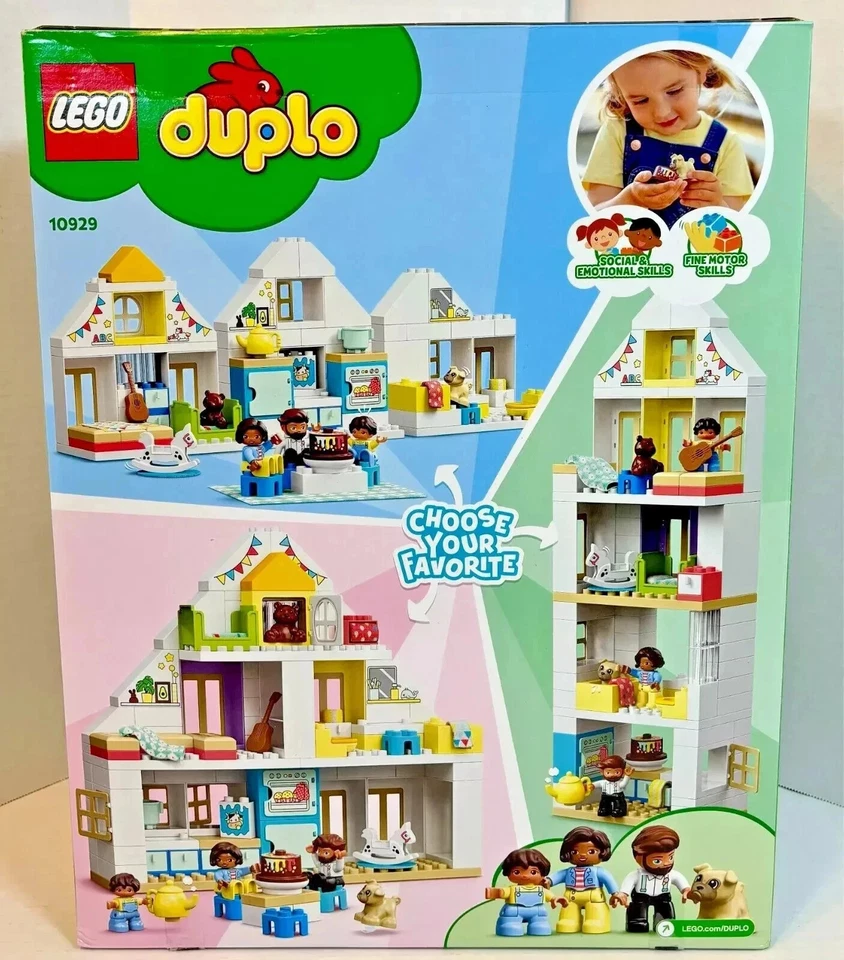 LEGO (10929) Duplo Modular Playhouse - NEW - Dollhouse Dog Rocking Horse Retired - Image 2 of 4