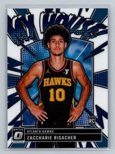 Zaccharie Risacher 2024-25 Donruss Optic #13 My House Atlanta Hawks