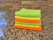 Microfiber Cleaning Cloth 14x16 Assorted 6 Pack