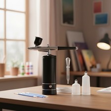 3 Cup Capacity Wireless Airbrush Kit - Ultimate Tool for Art  Beauty Projects