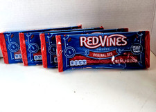 Red Vines Twists Original Red Licorice Candy 4 - 5 oz packs