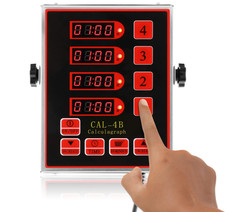 Reloj temporizador digital de cocina 4 canale...