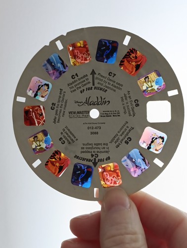Vintage The Little Mermaid & Aladdin View-Master Slide Sets - Picture 19 of 21