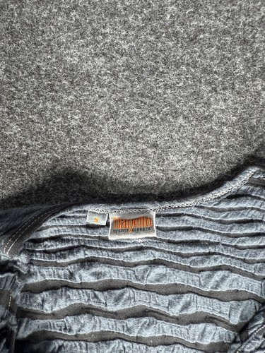 Maglia Tianello camicia donna piccola testurizzata leggera manica lunga - Foto 3 di 10