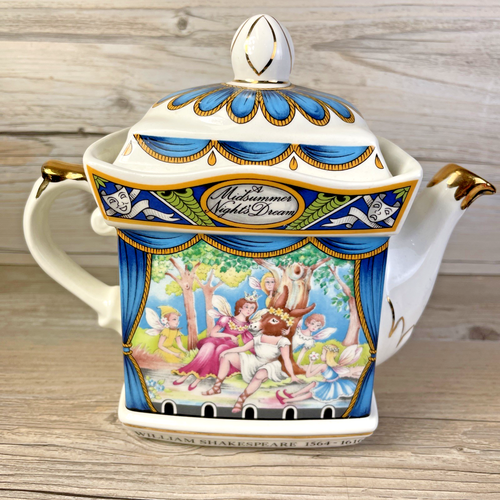 Sadler A Midsummer Nights Dream Czajniczek Made In England Staffordshire Shakspeare