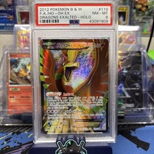 2012 POKEMON BLACK & WHITE DRAGONS EXALTED #119 FULL ART/HO-OH EX PSA 8 on eBay