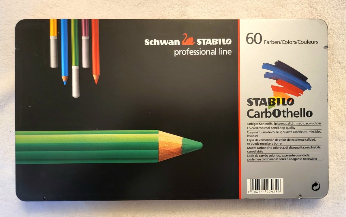 Vintage Schwan Stabilo Professioal Line CarbOthello 60 Colored