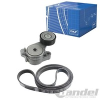 SKF KEILRIPPENRIEMEN-SATZ Passend FüR Audi A1 Seat Alhambra Ibiza Skoda Fabia