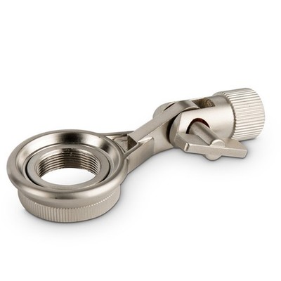 Silber Metall Mikrofon Clip Mikrofon Stoßfeste Halterung Einfacher Mikrofonständer 5950