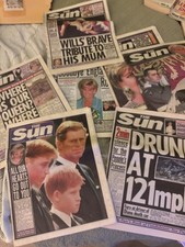 Princess Diana’s Death.Newspapers,Magazines Lot