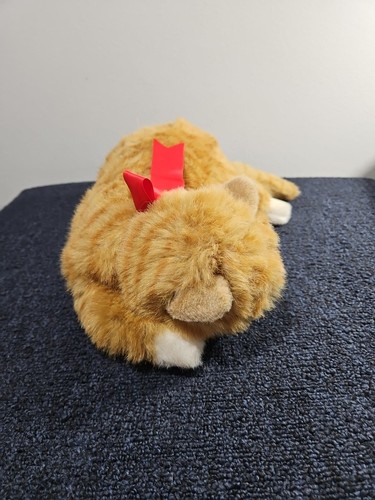 NEW 1995 Ty Al E. Kat Orange Cat Style 1111 w/ Large Heart Tag NWT - Picture 5 of 10