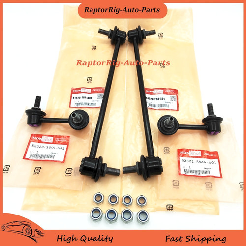 OEM 4Pcs Front & Rear Sway Bar Stabilizer End Link Set For 2007-2016 Honda CR-V