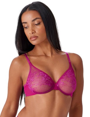 34C Gossard Glossies BH Spitze Bügel ungepolstert halbtransparent Damen BH 13001