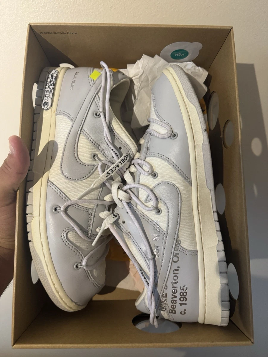 Las mejores ofertas en Nike Off-White x Dunk Low Lot 49 of 50 | eBay