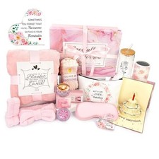 Birthday Gifts for Women, 13pc Valentine Gift Basket for Women Birthday