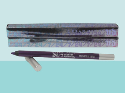 URBAN DECAY 24/7 GLIDE ON EYE PENCIL PSYCHEDELIC SISTER 0.04 OZ NWB LOT OF 2