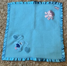 Luvs Nick Jr Blue Clues Receiving Baby Blanket 16  X 16  Lovey