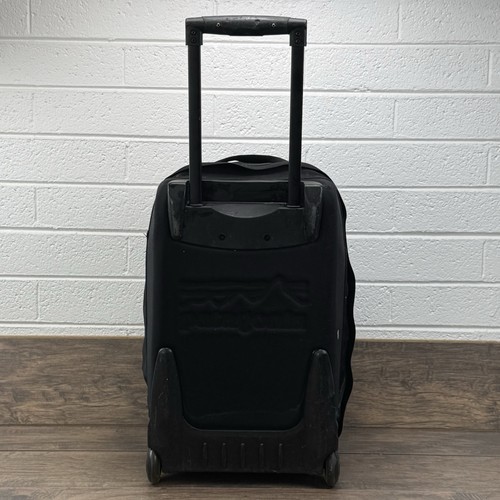 Bolso de Lona Patagonia Vintage Negro Nylon Equipaje con Ruedas Maleta Viaje- LEER - Imagen 2 de 16