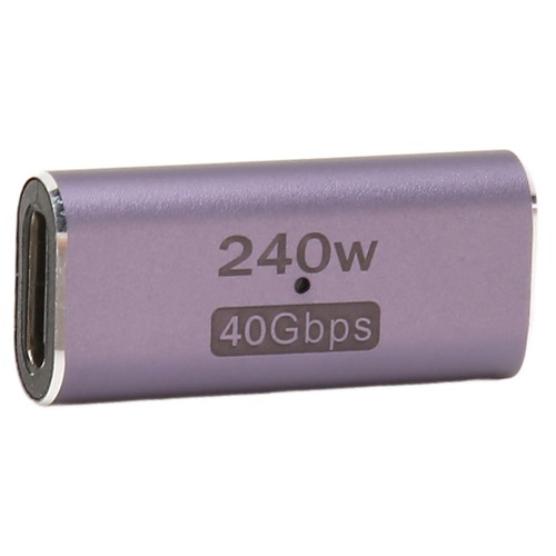 USB4.0 C Female To Female Adapter Support PD 240W 40Gbps 8K 60Hz USB Type C Fit - Bild 20 von 23