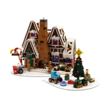 LEGO Gingerbread House Display Base (10267 Winter Village: Gingerbread House)