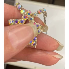 LMTS Kids 14K Gold Plated Rainbow Crystal Star Necklace – Minor Missing Stone