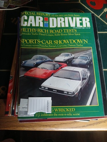 Car and Driver Magazine - 1981 Complete Set of 12 issues - Picture 5 of 16