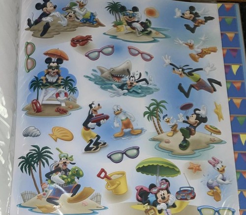 BRAND NEW Disney Mickey Mouse Scrapbook Album 12in x 12in 10 Photo Pages 321 pcs - Picture 7 of 19