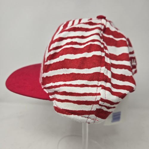 Vintage Eric Davis Cincinnati Reds Zubaz Snapback Hat 90s Deadstock NEW Elly #44 - Picture 2 of 7