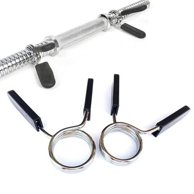 Barbel Spring Clip Dumbbell Bar Collar Clamp Gewichtheben Bar Lock