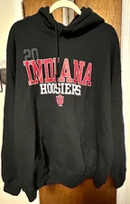 Gildan Heavy Blend Indiana Hoosiers #20 Hoodie w/pockets - Black- 2XL
