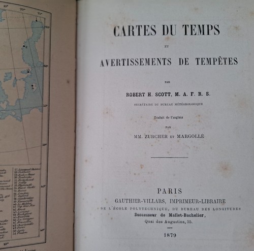 Cartes du Temps et Avertissements de Tempètes (Robert H. Scott, 1879)