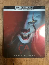 IT: Chapter Two 2 w. Steelbook (4K UHD + Blu-ray, EU Import, Region Free) *NEW*