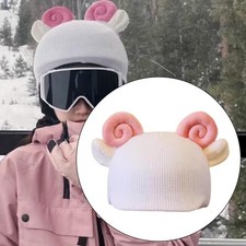 Ski Helmet Cover Ski Helmet Decoration Skiing Supplies Cap Decor Winter Headgear