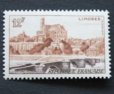 s59121 FRANCE 1955 MNH** Limoges 1v Y&T # 1019