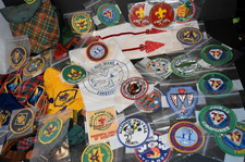 Lot of Vintage Boy Scout Patches, 75TH Jubilee -Red Arrow -