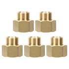 5 PCS Wasserhahnadapter Schlauchbefugnis Schlauchreparaturanschluss