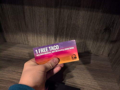 Taco Bell Free Taco Coupon Stack - Bild 2 von 3