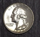 1949 Washington Quarter Choice BU   90% Silver Lot 4541