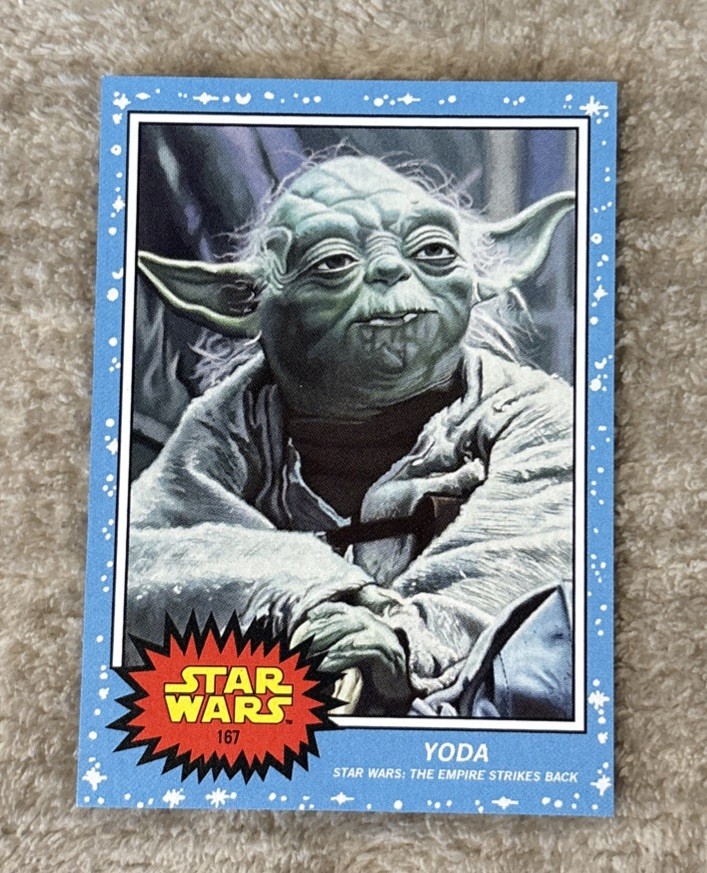 YODA - 2021 Topps STAR WARS LIVING Set Trading Card #167