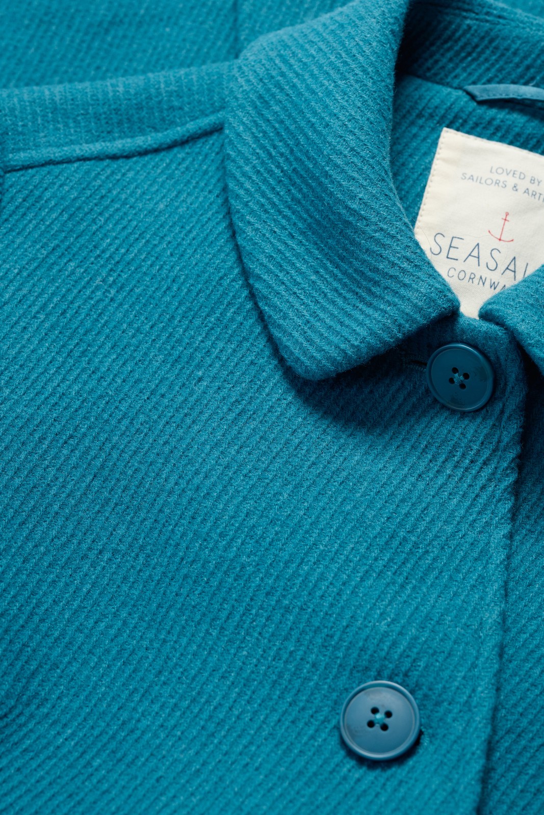 Seasalt Women's Wood Cabin Coat Teal image 6