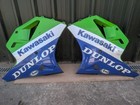 Kawasaki ZXR750 H1 H2 Left & Right Side Fairing Panels OEM USED PAIR