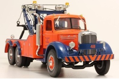 First Gear 19-3202 1:34 Die Cast Tollway & Tunnel Mack L Model Wrecker